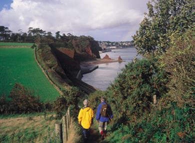 South West Coast Path at South Devon