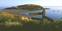 Burgh Island from Bigbury on Sea