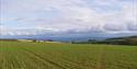 Fields and the Sea from Coleridge Cross
