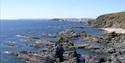 The view west from Loam Castle