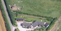 Higher Coarsewell Farm aerial shot