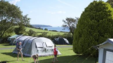 Slapton Sands Camping and Caravanning Club Site