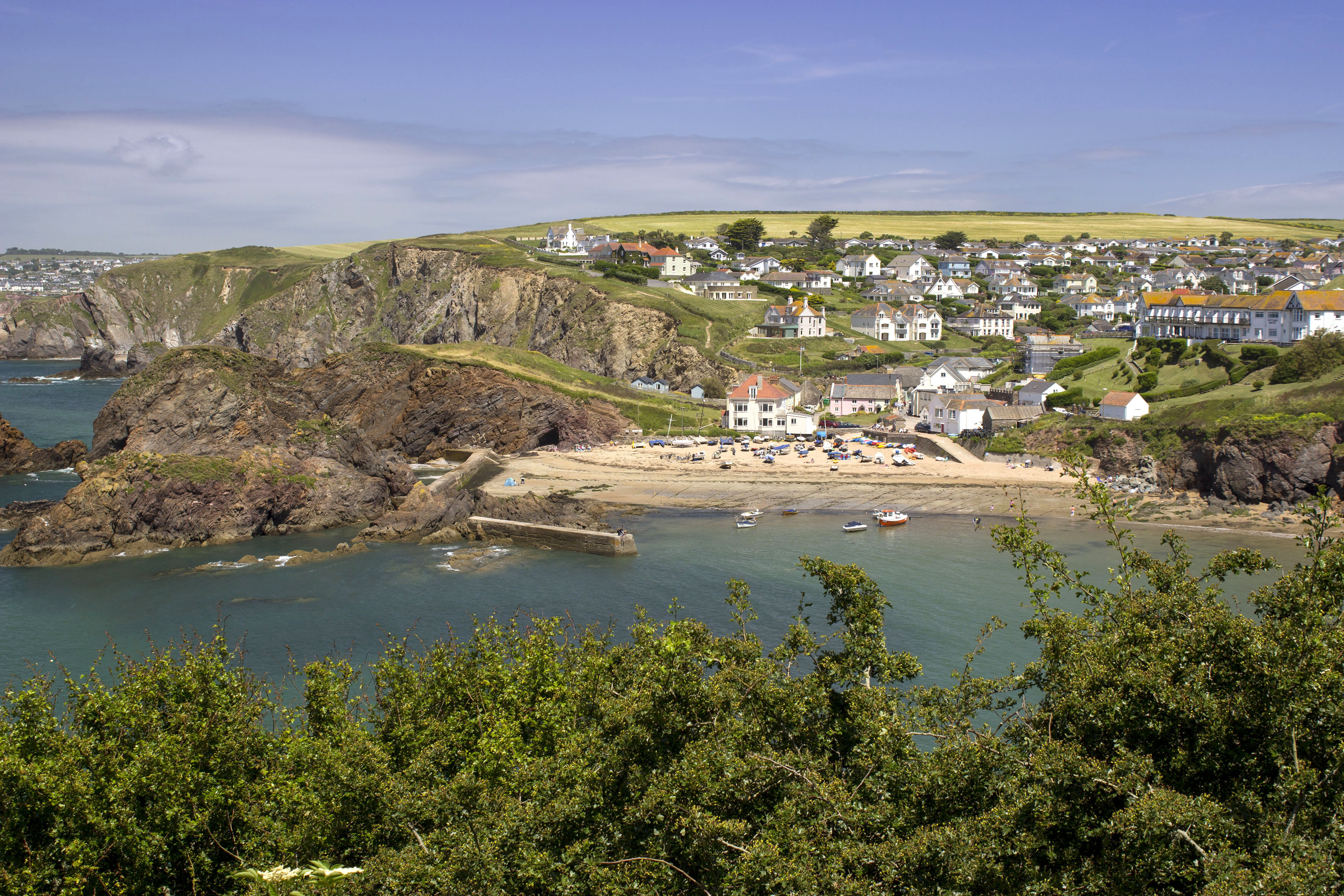 Hope Cove Devon Map Hope Cove - Visit South Devon