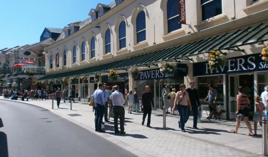 Fleet Walk Shopping Centre Torquay Visit South Devon